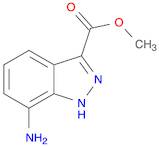 1H-Indazole-3-carboxylicacid,7-amino-,methylester(9CI)