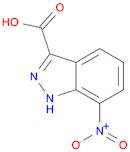 1H-Indazole-3-carboxylicacid,7-nitro-(9CI)