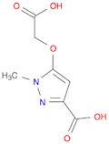 1H-Pyrazole-3-carboxylicacid,5-(carboxymethoxy)-1-methyl-(9CI)