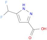 5-(Difluoromethyl)-1H-pyrazole-3-carboxylic acid