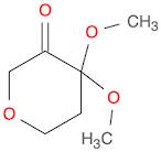 2H-Pyran-3(4H)-one,dihydro-4,4-dimethoxy-(9CI)