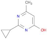 4(1H)-Pyrimidinone, 2-cyclopropyl-6-methyl- (9CI)