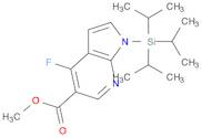 Methyl 4-fluoro-1-(triisopropylsilanyl)-7-azaindole-5-carboxylate