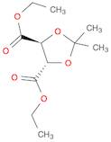 1,3-Dioxolane-4,5-dicarboxylic acid, 2,2-dimethyl-, diethyl ester,(4S-trans)-