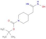 TERT-BUTYL 4-[(2Z)-2-AMINO-2-(HYDROXYIMINO)ETHYL]PIPERIDINE-1-CARBOXYLATE