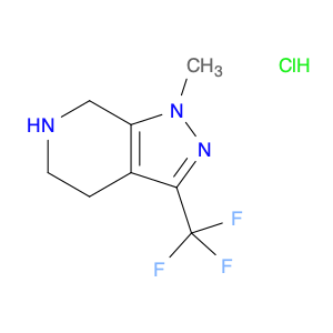 1-Methyl-3-(trifluoromethyl)-4,5,6,7-tetrahydro-1H-pyrazolo[3,4-c]pyridine hydrochloride