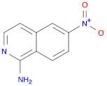 1-IsoquinolinaMine, 6-nitro-