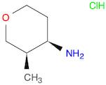 (3R,4R)-rel-3-Methyltetrahydro-2H-pyran-4-amine