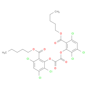 Bis(2-carbopentyloxy-3,5,6-trichlorophenyl) oxalate