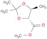 (4R,5S)-Methyl 2,2,5-trimethyl-1,3-dioxolane-4-carboxylate