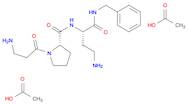 (2S)-β-Alanyl-L-prolyl-2,4-diamino-N-(phenylmethyl)butanamide acetate