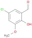 5-CHLORO-2-HYDROXY-3-METHOXYBENZALDEHYDE