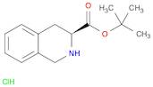 3-ISOQUINOLINECARBOXYLIC ACID, 1,2,3,4-TETRAHYDRO-, 1,1-DIMETHYLETHYL ESTER, HYDROCHLORIDE, (S)-