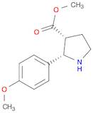 (2S,3R)-methyl 2-(4-methoxyphenyl)pyrrolidine-3-carboxylate