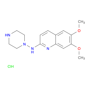 2-PIPERAZINE-4-AMINO-6,7-DIMETHOXY QUINOLINE HYDROCHLORIDE