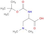 N-α-BOC-(+/-)-2-AMINO-3-(DIMETHYLAMINO)PROPIONIC ACID