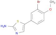 5-(3-BROMO-4-METHOXYPHENYL)THIAZOL-2-YLAMINE