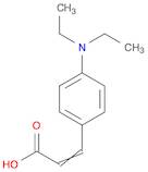 2-Propenoic acid, 3-[4-(diethylamino)phenyl]-