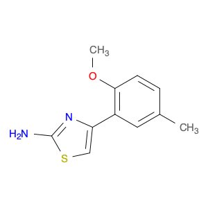 4-(2-methoxy-5-methylphenyl)thiazol-2-amine