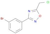 3-(3-Bromophenyl)-5-(chloromethyl)-1,2,4-oxadiazole