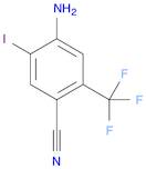 4-amino-5-iodo-2-(trifluoromethyl)benzonitrile