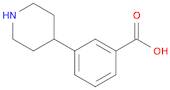 3-(piperidin-4-yl)benzoic acid