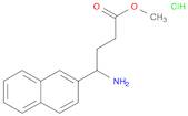 4-AMINO-4-NAPHTHALEN-2-YL-BUTYRIC ACID METHYL ESTER HYDROCHLORIDE