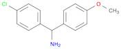 1-(4-CHLOROPHENYL)-1-(4-METHOXYPHENYL)METHYLAMINE