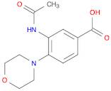 3-ACETYLAMINO-4-MORPHOLIN-4-YL-BENZOIC ACID