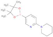 2-(PIPERIDIN-1-YL)PYRIDINE-5-BORONIC ACID PINACOL ESTER