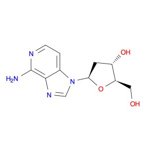 (2R,3S,5R)-5-(4-Amino-1H-imidazo[4,5-c]pyridin-1-yl)-2-(hydroxymethyl)tetrahydrofuran-3-ol