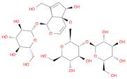 [(1S,7aα)-1α-(β-D-Glucopyranosyloxy)-5,7a-dihydro-5α-hydroxy-7-(hydroxymethyl)cyclopenta[c]pyran-4…