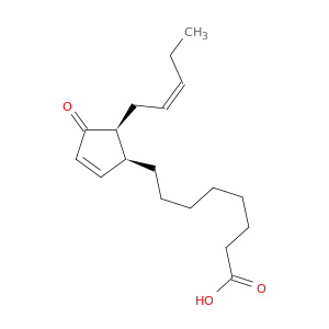 (1S,5S)-4-Oxo-5-(2Z)-2-penten-1-yl-2-cyclopentene-1-octanoic acid