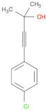 4-(4-CHLOROPHENYL)-2-METHYL-3-BUTYN-2-OL