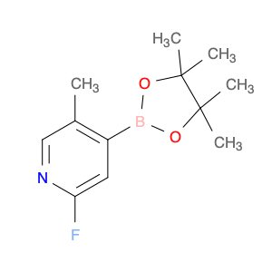 2-fluoro-5-methyl-4-(4,4,5,5-tetramethyl-1,3,2-dioxaborolan-2-yl)pyridine
