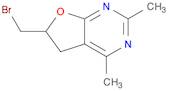 6-(Bromomethyl)-2,4-dimethyl-5,6-dihydrofuro[2,3-d]pyrimidine