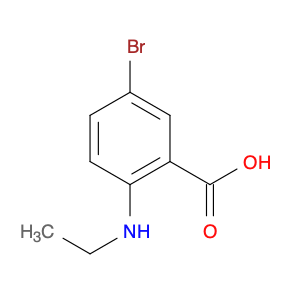 5-Bromo-2-(ethylamino)benzoic acid