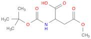 2-(tert-butoxycarbonylamino)-4-methoxy-4-oxobutanoic acid