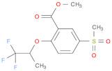 5-Methylsulfonyl-2-(2,2,2-trifluoro-1-Methylethoxy)benzoic acid Methyl ester