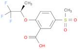 5-Methylsulfonyl-2-[((R)-2,2,2-trifluoro-1-Methylethyl)oxy]benzoic acid