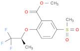 5-Methylsulfonyl-2-[((S)-2,2,2-trifluoro-1-Methylethyl)oxy]benzoic acid Methyl ester