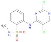 BenzenesulfonaMide, 2-[(2,5-dichloro-4-pyriMidinyl)aMino]-N-Methyl-