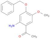 1-[2-Amino-5-methoxy-4-(phenylmethoxy)phenyl]ethanone