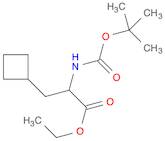 Ethyl 2-(tert-butoxycarbonylamino)-3-cyclobutylpropanoate