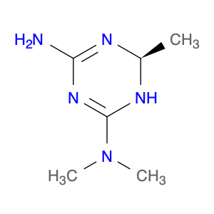 1,3,5-Triazine-2,4-diamine,1,6-dihydro-N,N,6-trimethyl-,(+)-(9CI)