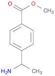 4-(1-AMINO-ETHYL)-BENZOIC ACID METHYL ESTER