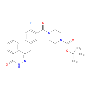 tert-butyl 4-(2-fluoro-5-((4-oxo-3,4-dihydrophthalazin-1-yl)Methyl)benzoyl)piperazine-1-carboxylate