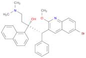 (1S,2R)-1-(6-bromo-2-methoxyquinolin-3-yl)-4-(methylamino)-2-(naphthalen-1-yl)-1-phenylbutan-2-ol