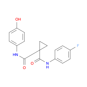 N-(4-fluorophenyl)-N-(4-hydroxyphenyl)cyclopropane-1,1-dicarboxamide