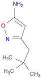 5-Isoxazolamine,3-(2,2-dimethylpropyl)-(9CI)